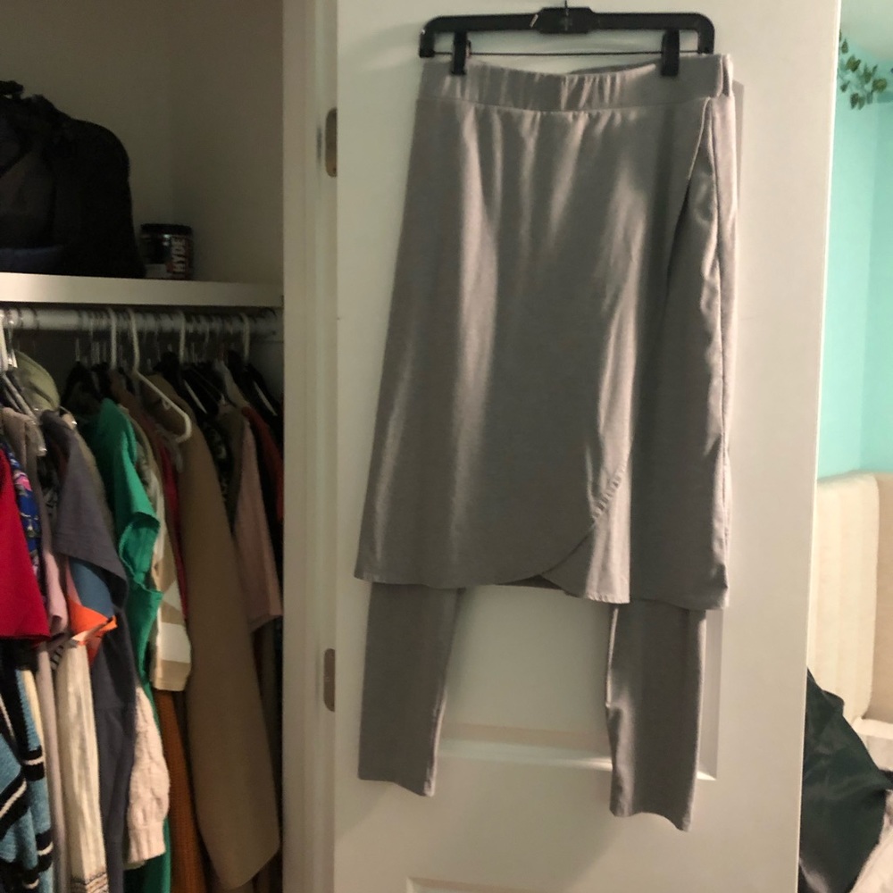 Kamp Kloz Gray Wrap Skirt